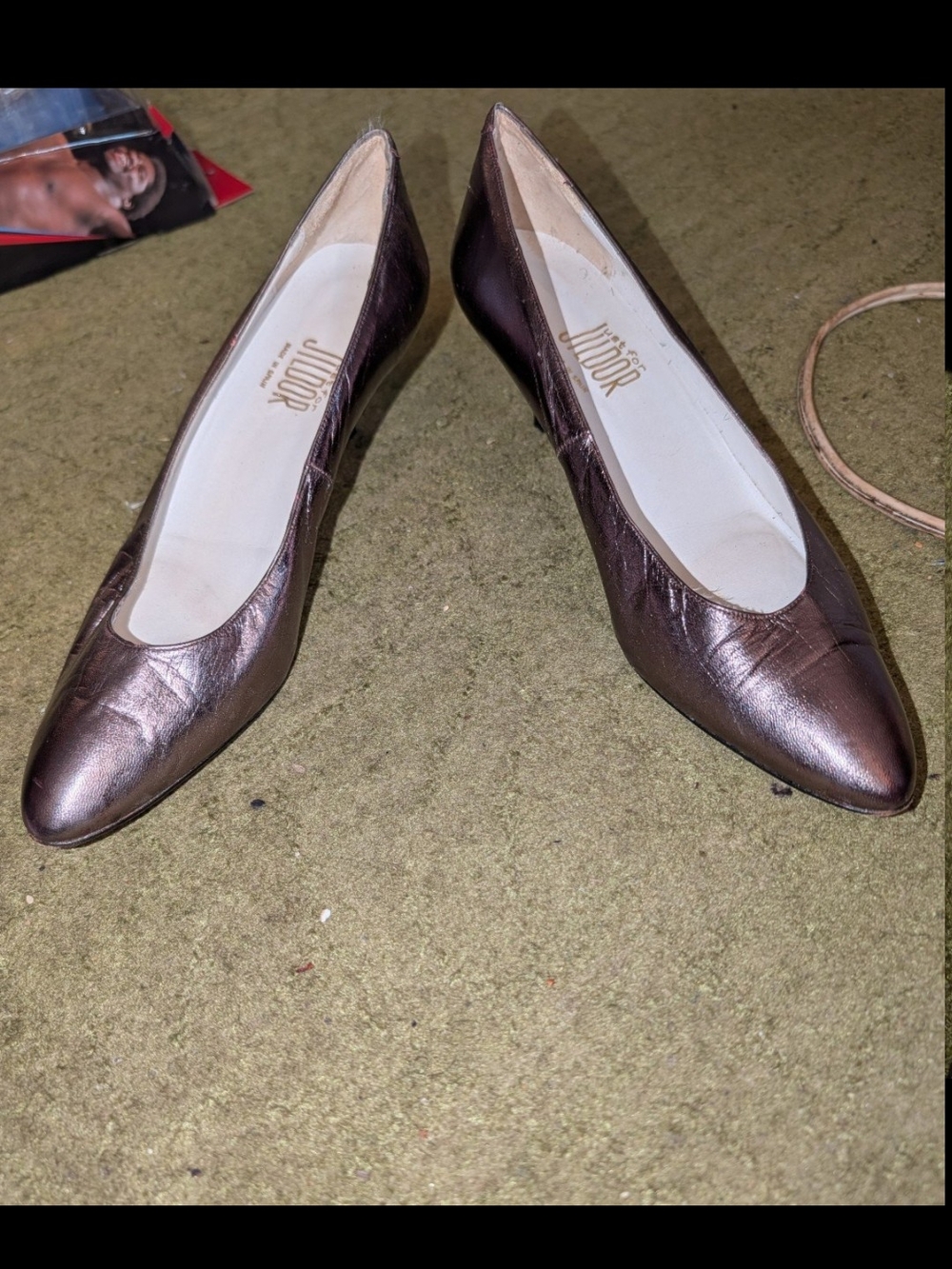 Vintage 1980s Low-Heeled Pump Shoes